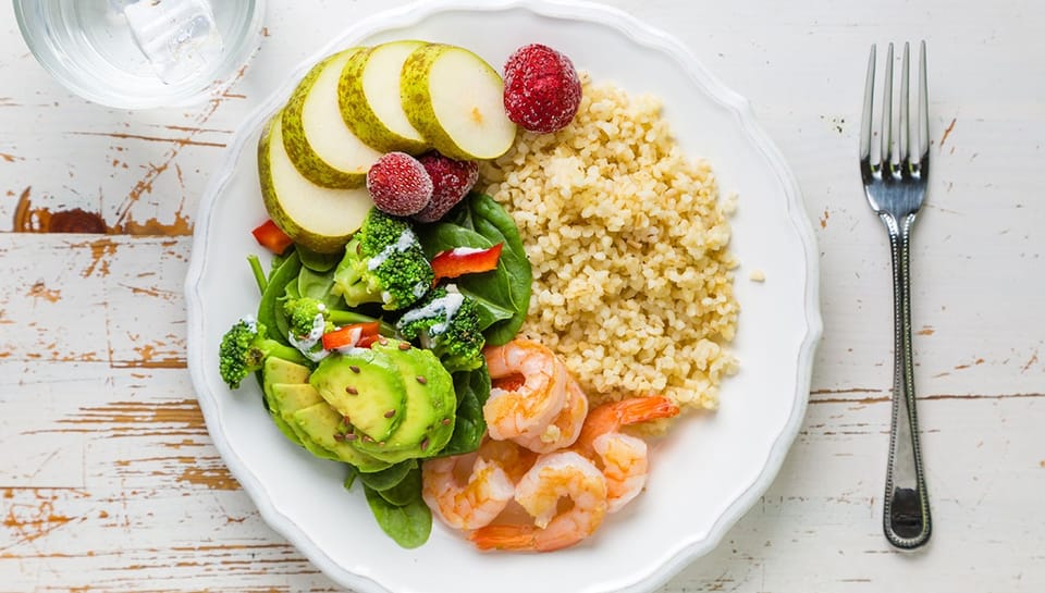 Bữa ăn dinh dưỡng Harvard Healthy Eating Plate